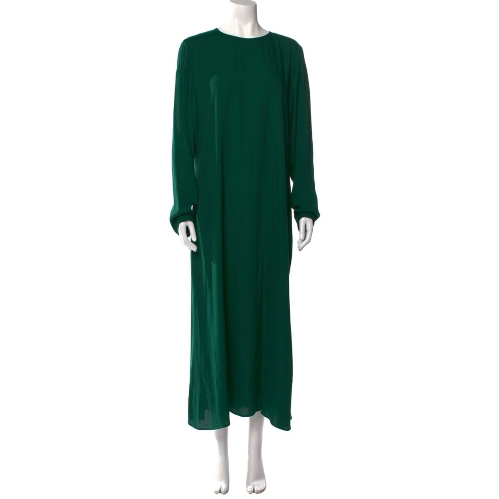 +Reformation Dress Midi Emerald Green  Size 2 - Picture 2 of 8